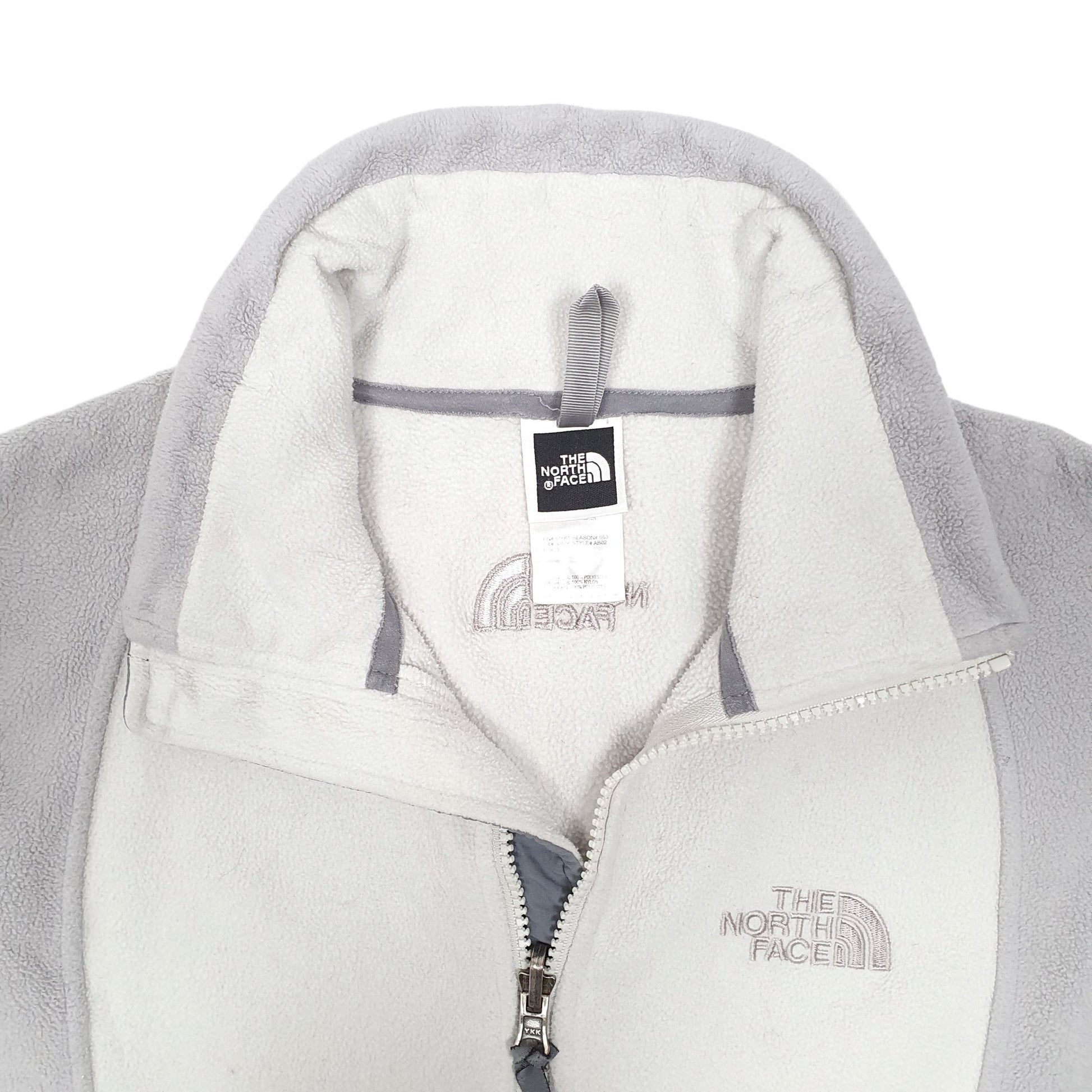 Mens Cream The North Face  Full Zip Jumper