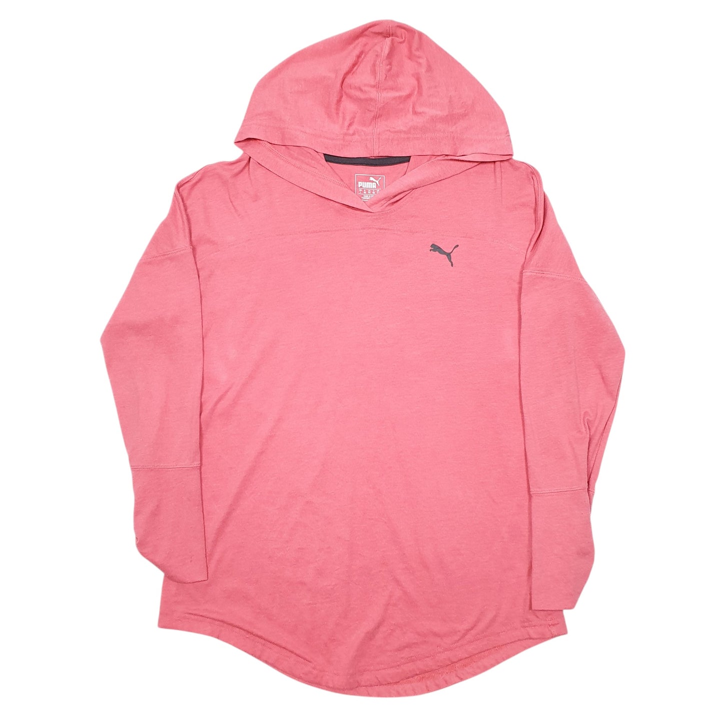 Womens Pink Puma  Hoodie Jumper