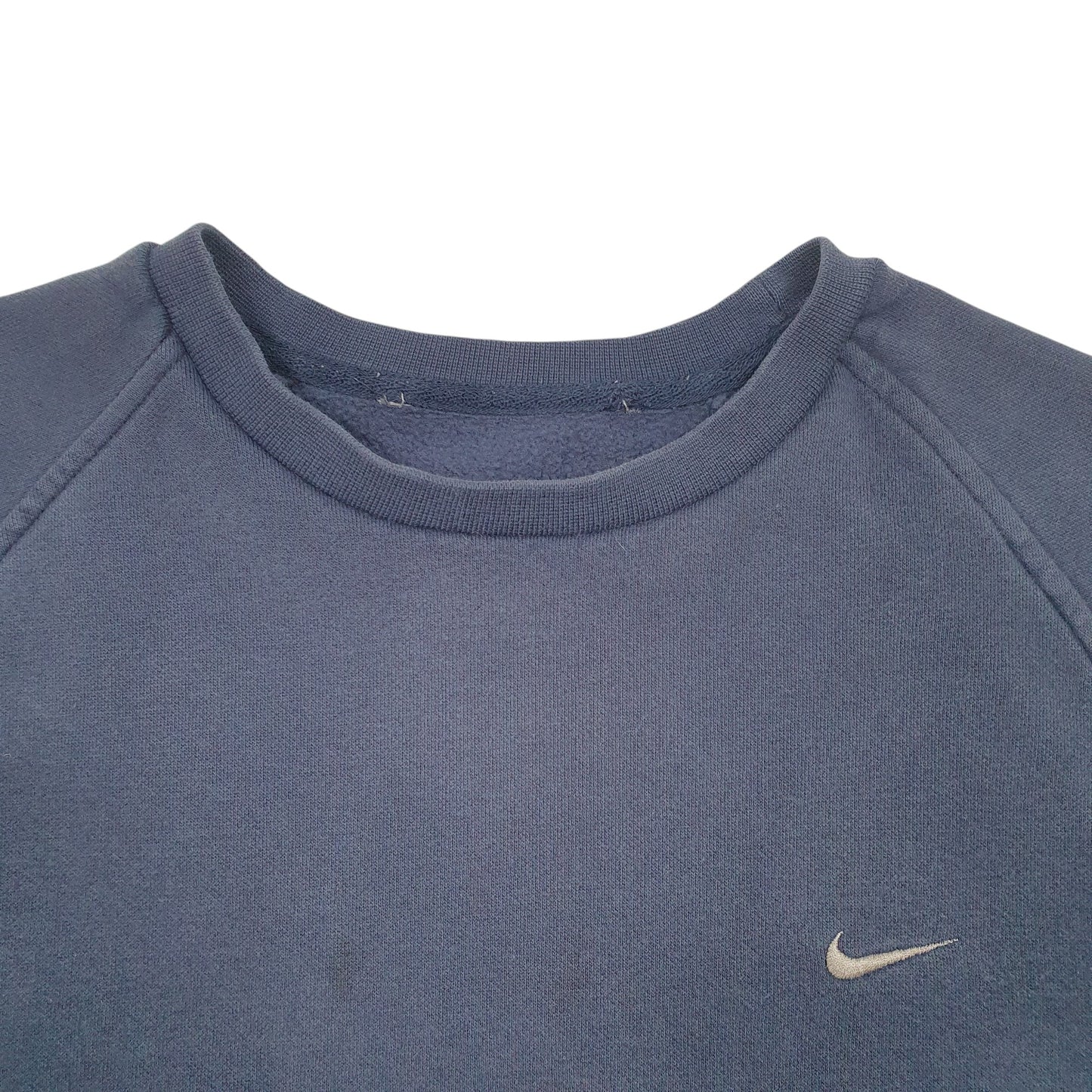 Mens Navy Nike Raglan Crewneck Jumper