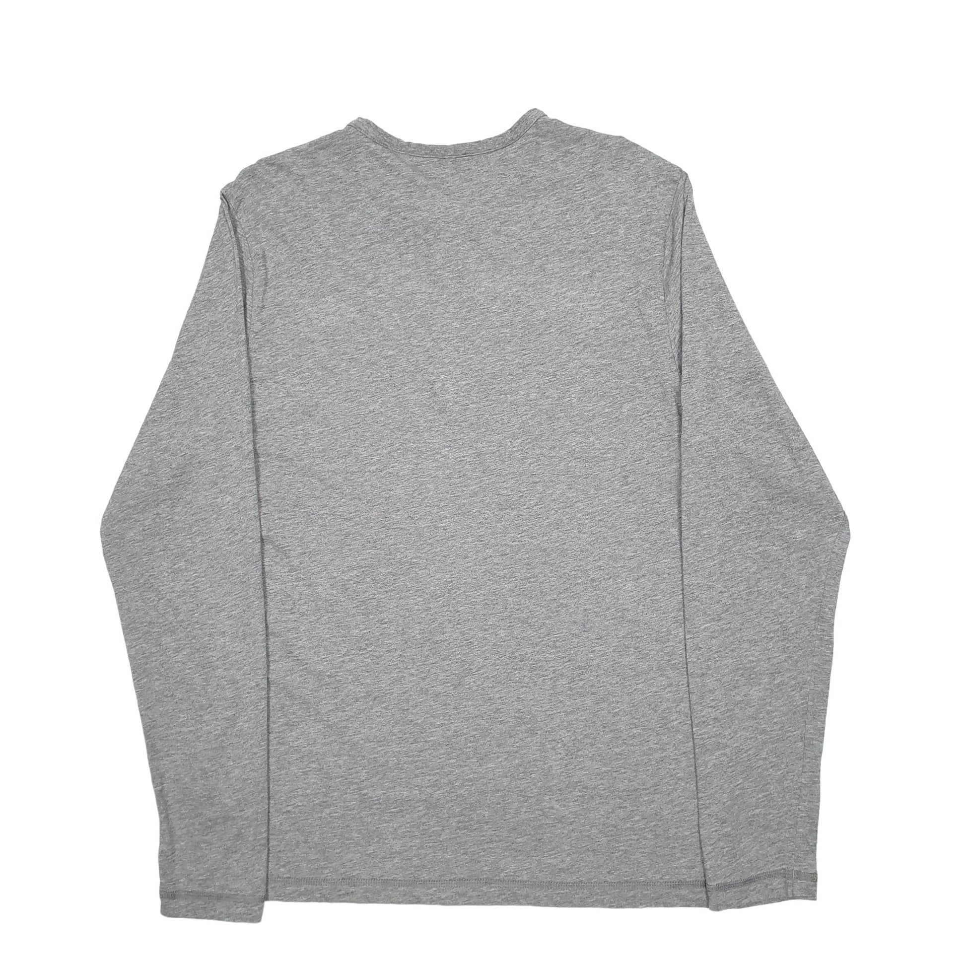 Mens Grey Patagonia  Long Sleeve T Shirt