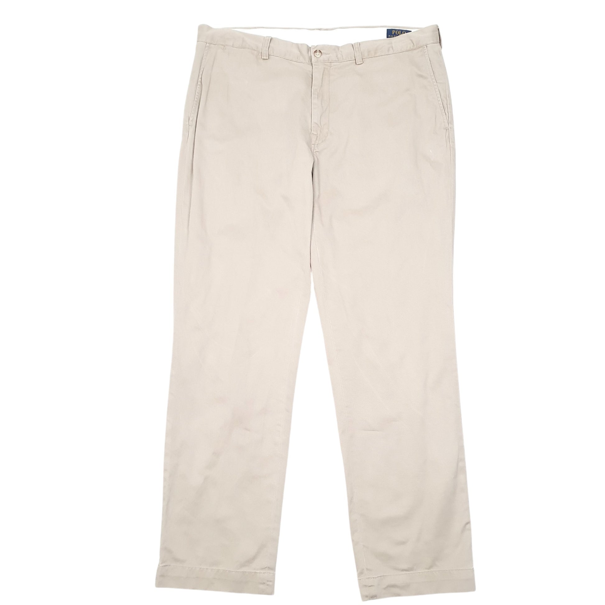 Mens Beige Polo Ralph Lauren Classic Chino Trousers