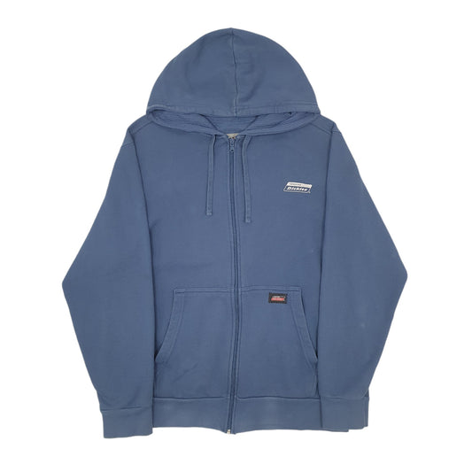 Mens Blue Dickies  Full Zip Jumper