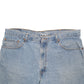 Mens Blue Levis Denim Jeans Jorts Denim Shorts