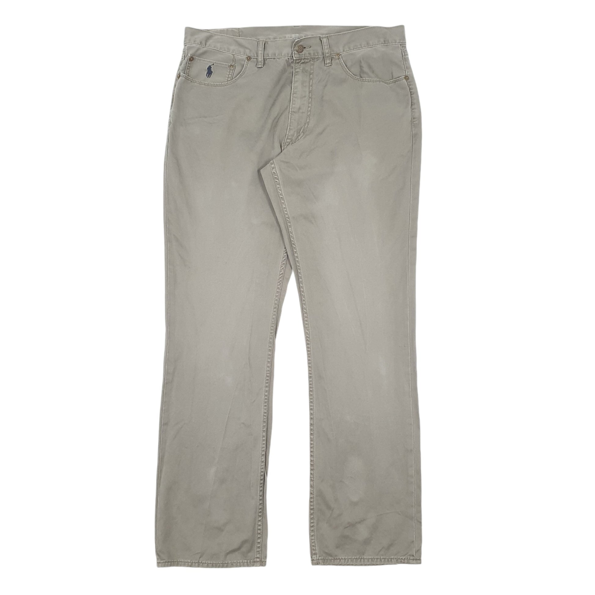 Mens Khaki Polo Ralph Lauren  Chino Trousers