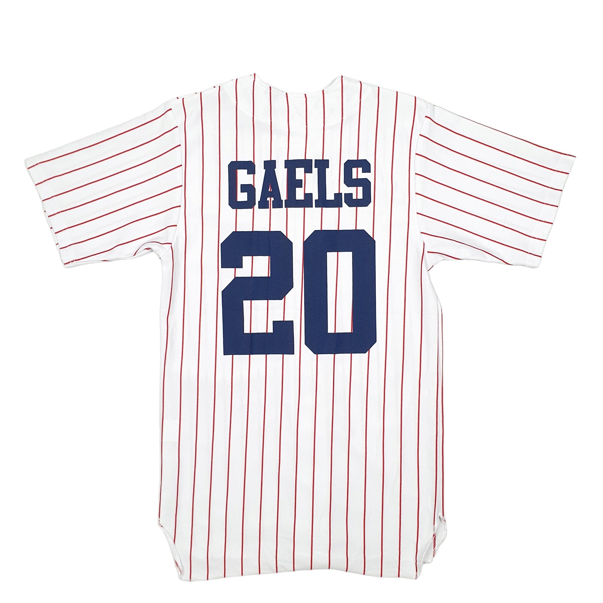 Mens White Champro Sports Baseball Jersey Dublead 2018-2019 Short Sleeve T Shirt