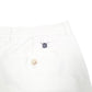 Mens White Chaps Golf Pleated Chino Shorts