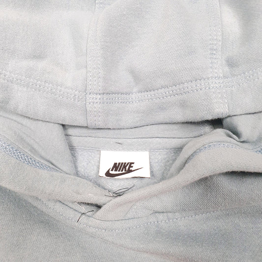 Womens Blue Nike Swoosh Hoodie Jumper