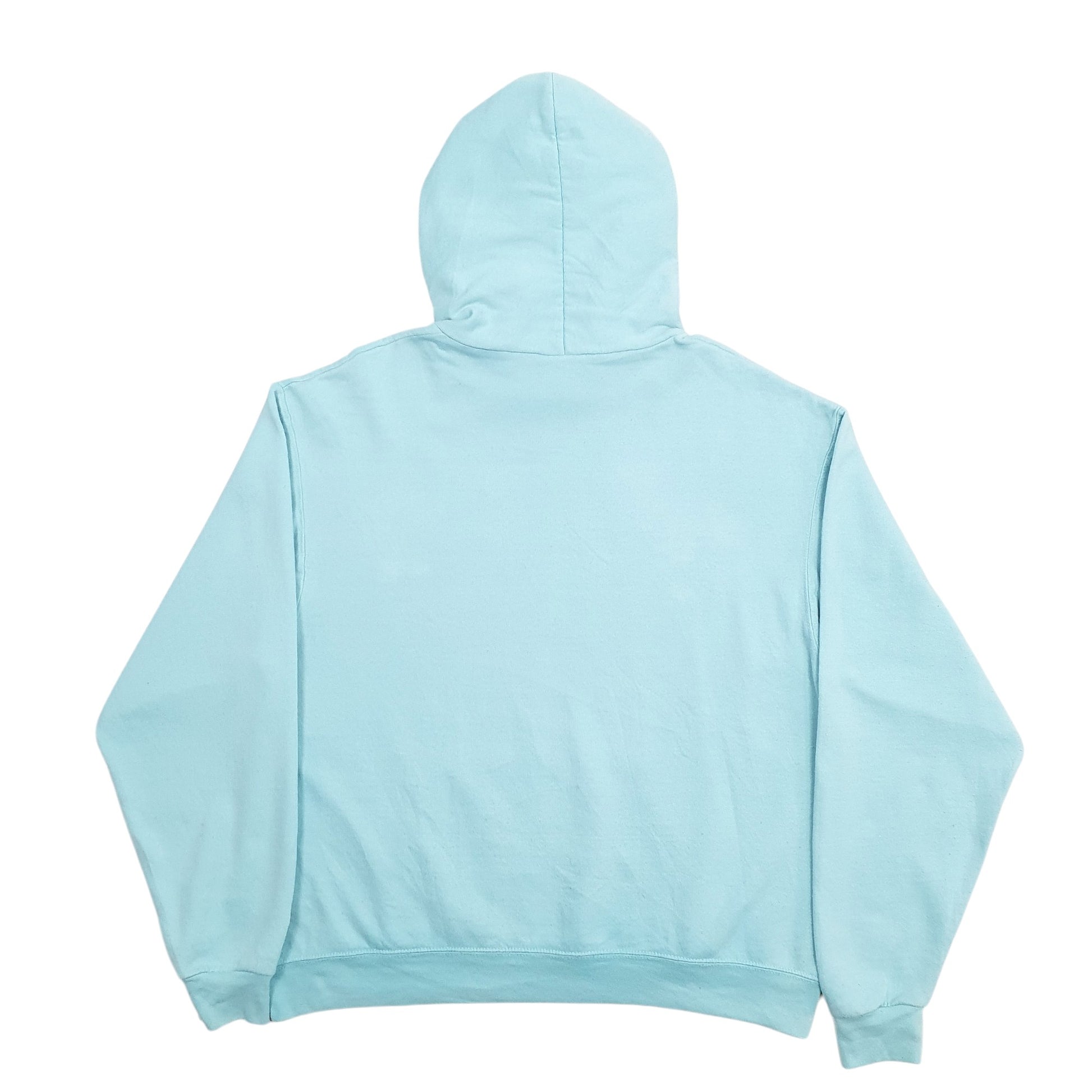 Mens Blue Champion University Of Mary Washington Spellout Hoodie Jumper