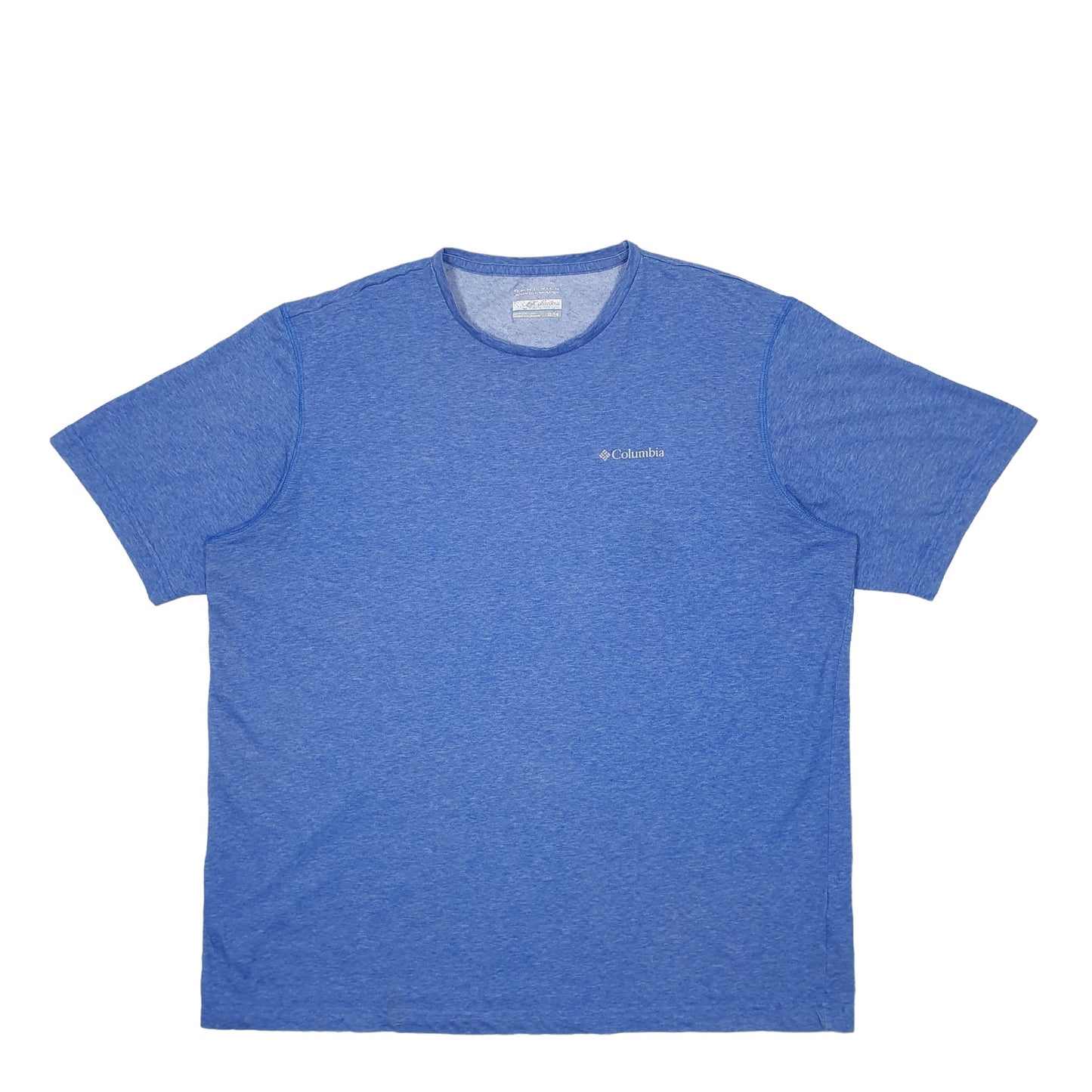 Mens Blue Columbia Sportswear  Short Sleeve T Shirt