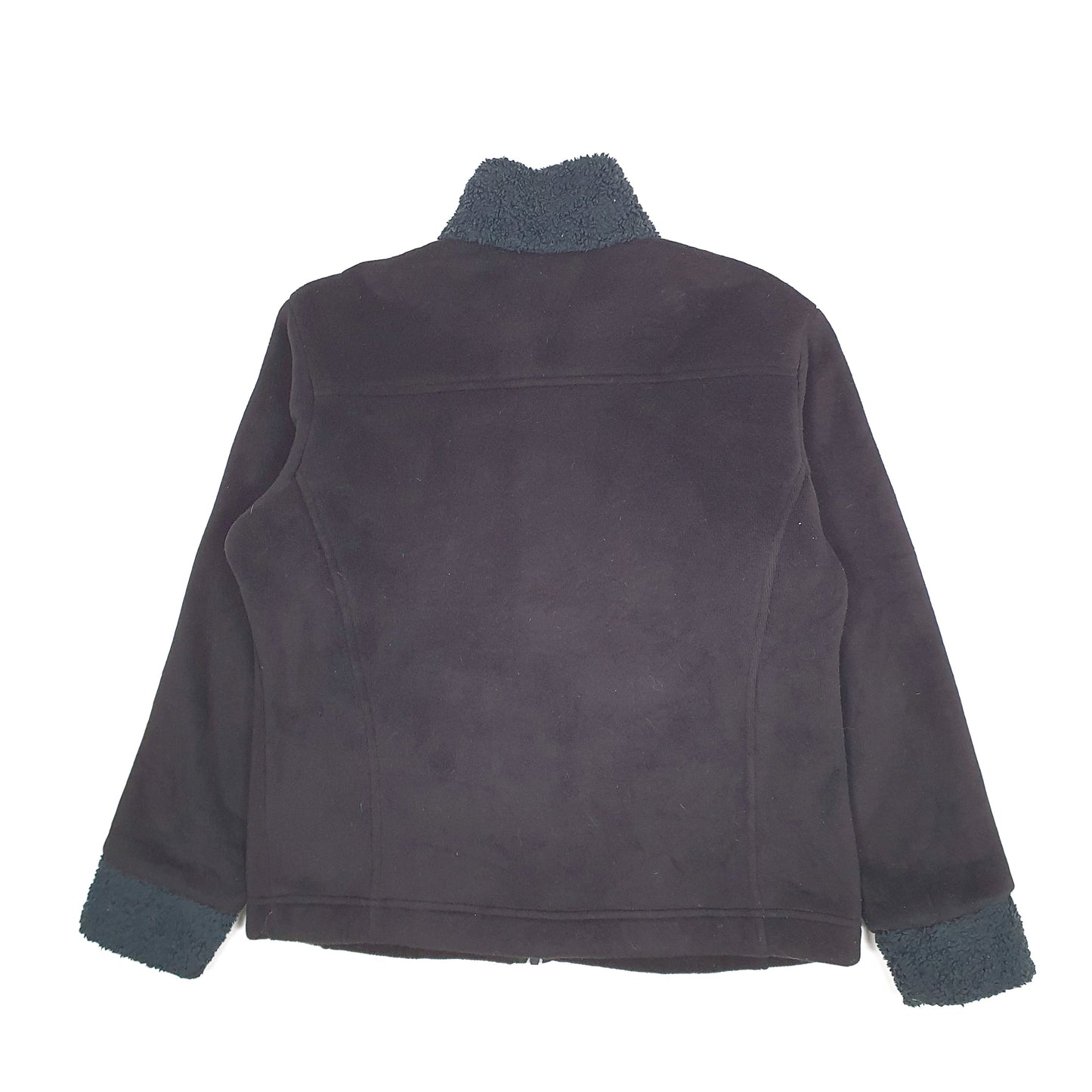 Womens Black Patagonia Synchilla Windzone Full Zip Jumper