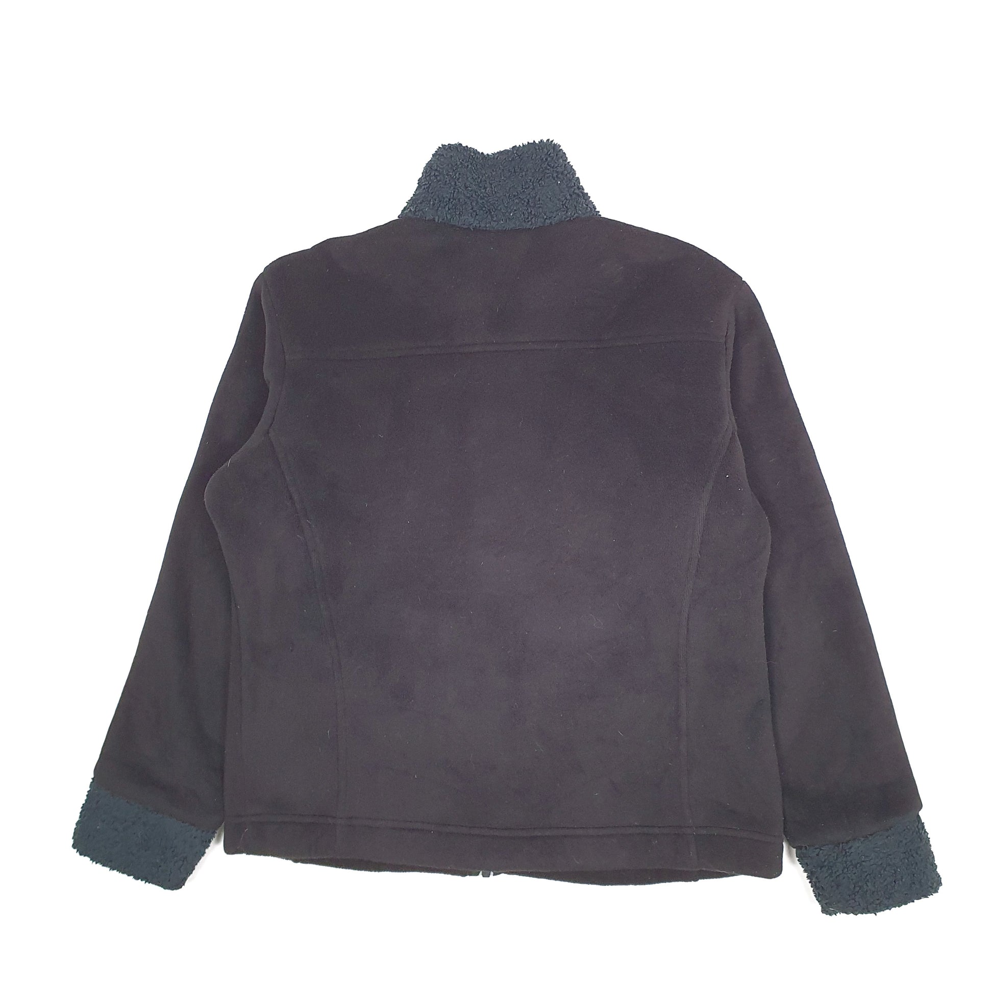 Womens Black Patagonia Synchilla Windzone Full Zip Jumper