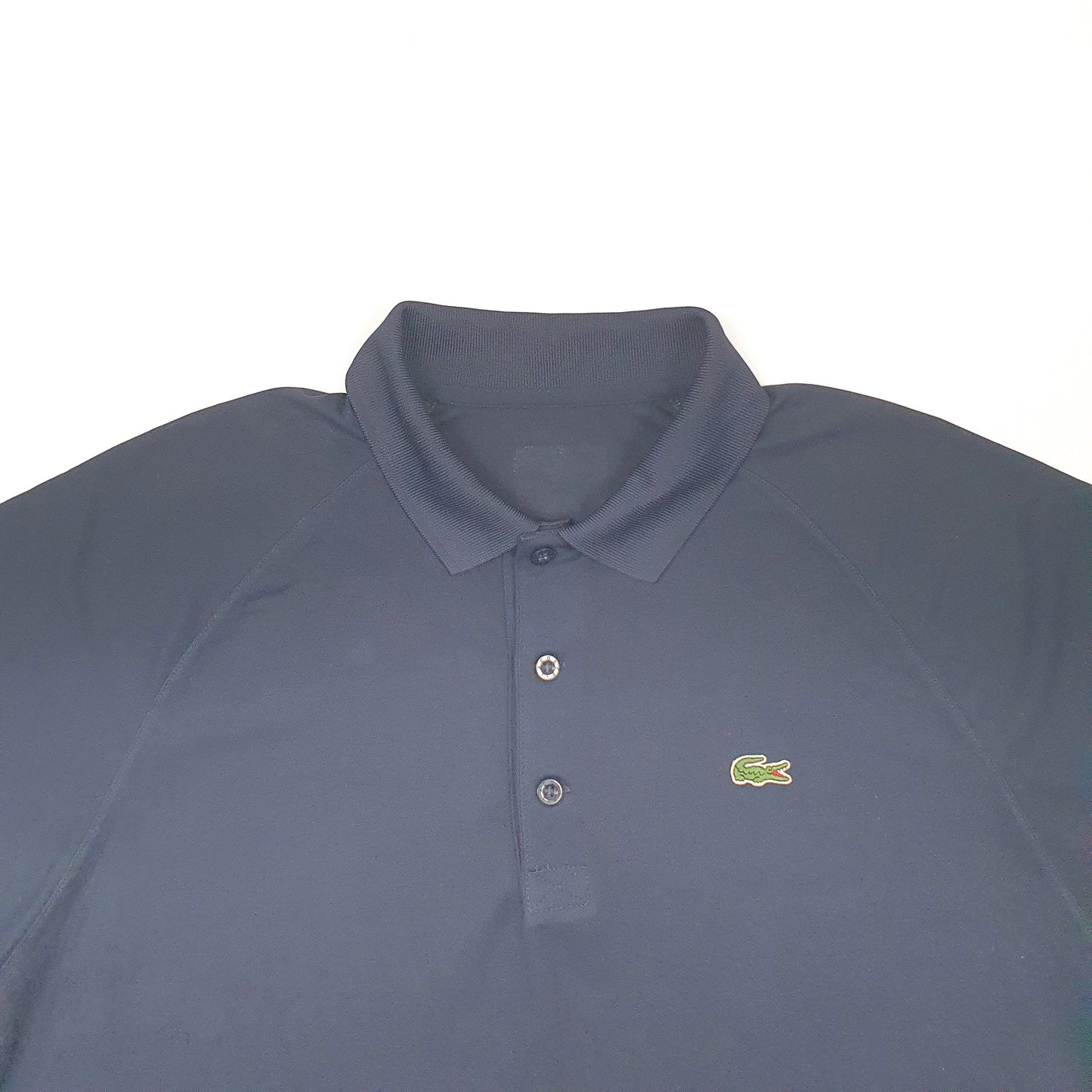 Mens Navy Lacoste Ultra Dry Short Sleeve Polo Shirt