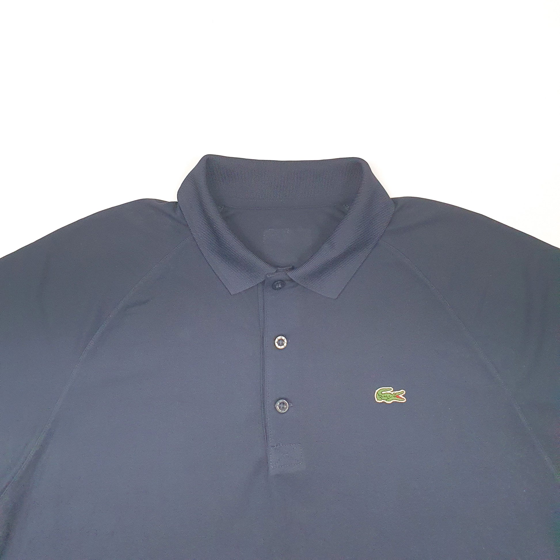 Mens Navy Lacoste Ultra Dry Short Sleeve Polo Shirt