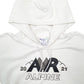 Mens White Champion Alpine Spellout Donnay 2021 Hoodie Jumper