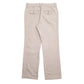 Womens Khaki Lee No Gap Waistband Formal Trousers