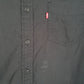 Mens Black Levis Tagged XL but measures like L Short Sleeve Shirt
