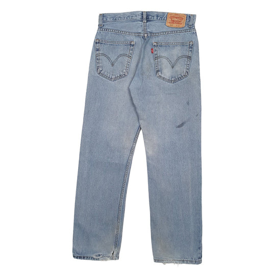 Mens Blue Levis  505 JeansW32 L30