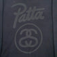 Mens Black Stussy Patta Collab Crewneck Jumper