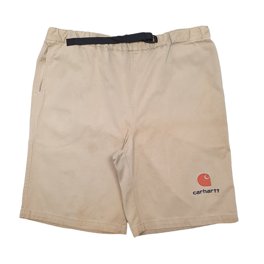 Mens Beige Carhartt  Carpenter Shorts