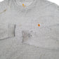 Mens Grey Carhartt  Long Sleeve T Shirt
