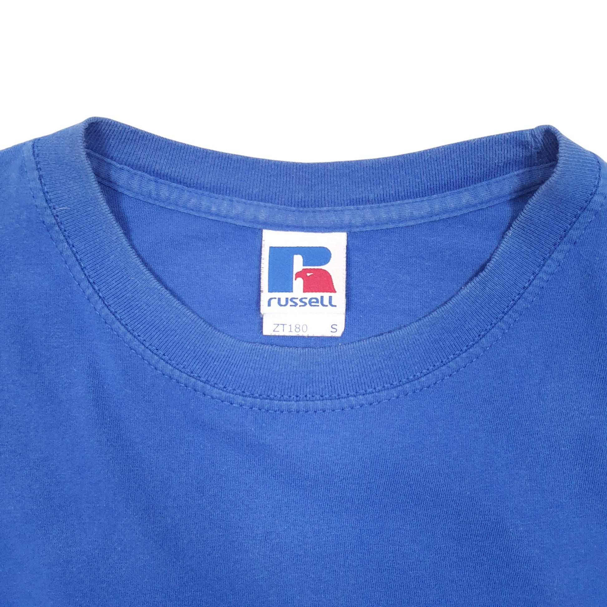 Mens Blue Russell Athletic BLC Short Sleeve T Shirt