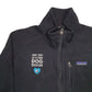Mens Black Patagonia Dog Rescue Full Zip Jumper