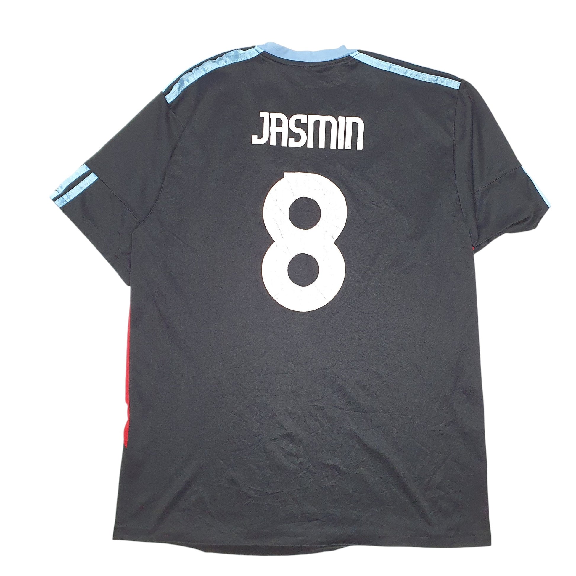 Mens Black Adidas Football Active Short Sleeve T Shirt