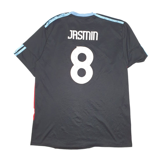 Mens Black Adidas Football Active Short Sleeve T Shirt