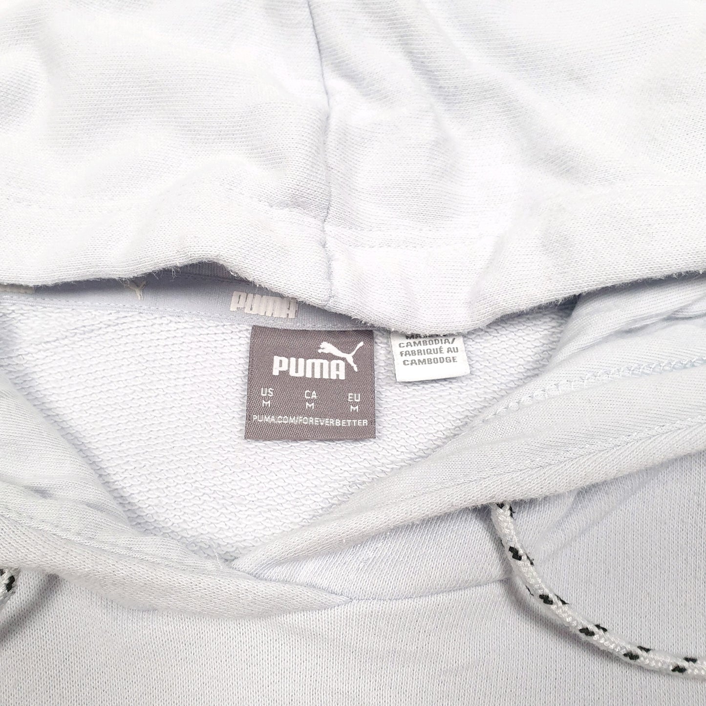 Womens Blue Puma Puma Hoodie Jumper