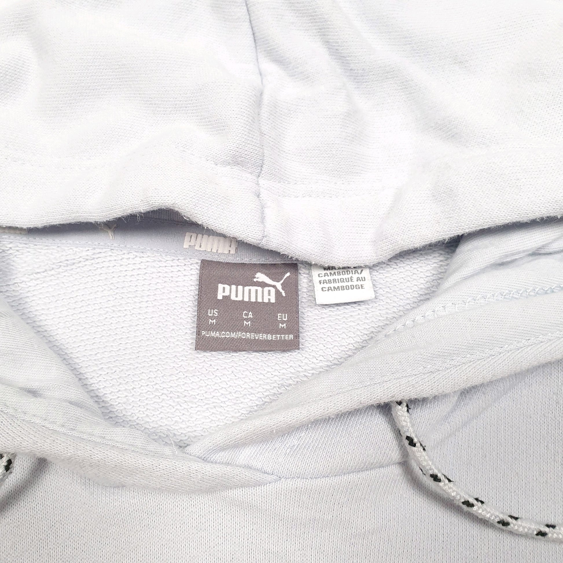 Womens Blue Puma Puma Hoodie Jumper