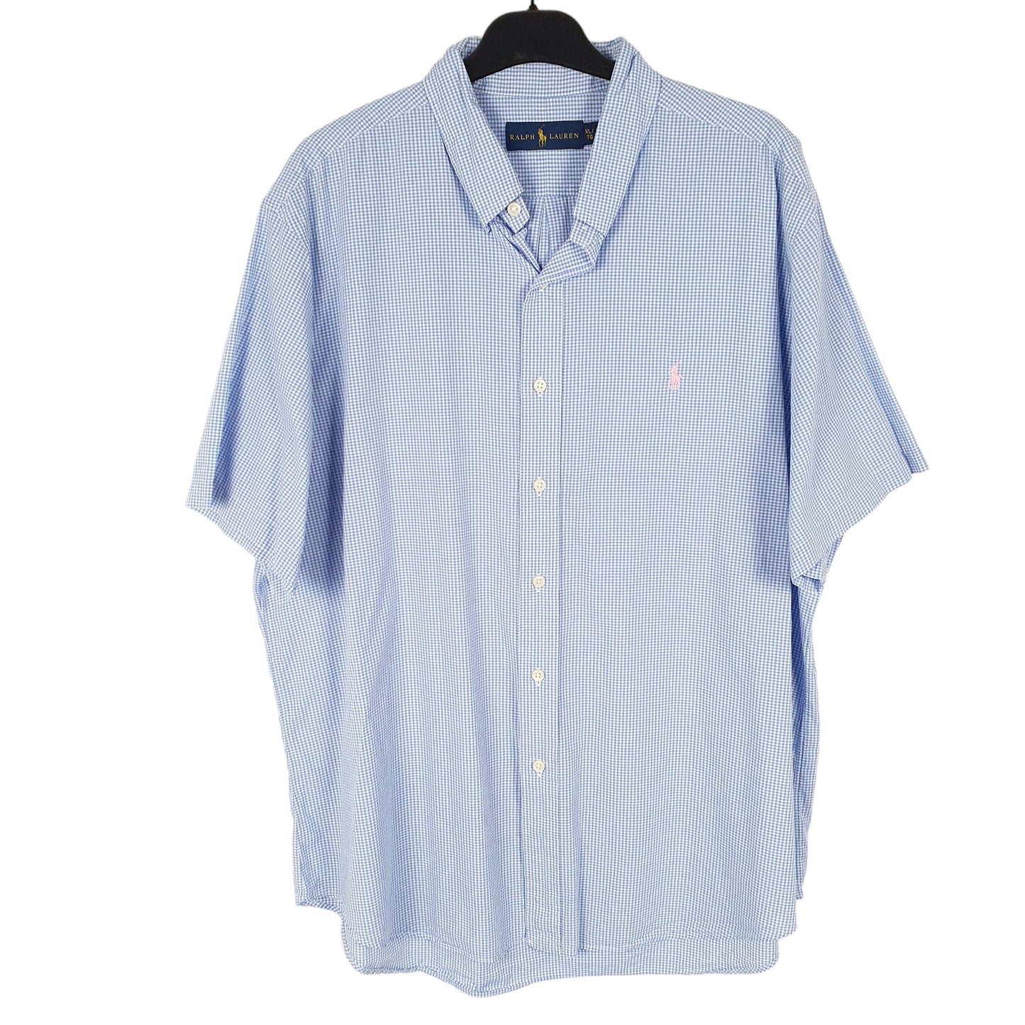 Mens Blue Ralph Lauren  Short Sleeve Shirt