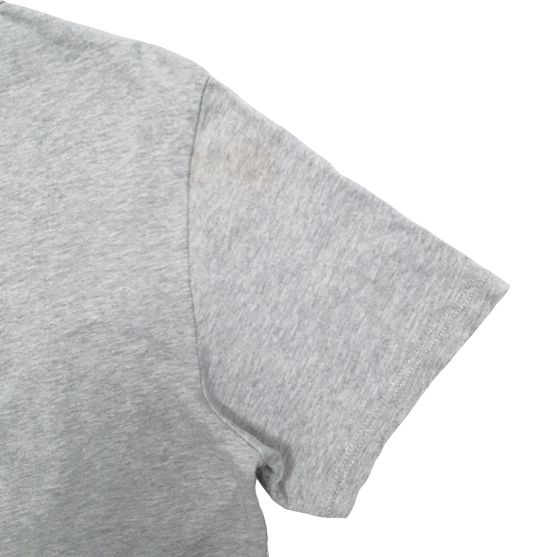 Mens Grey Nike Spellout Short Sleeve T Shirt