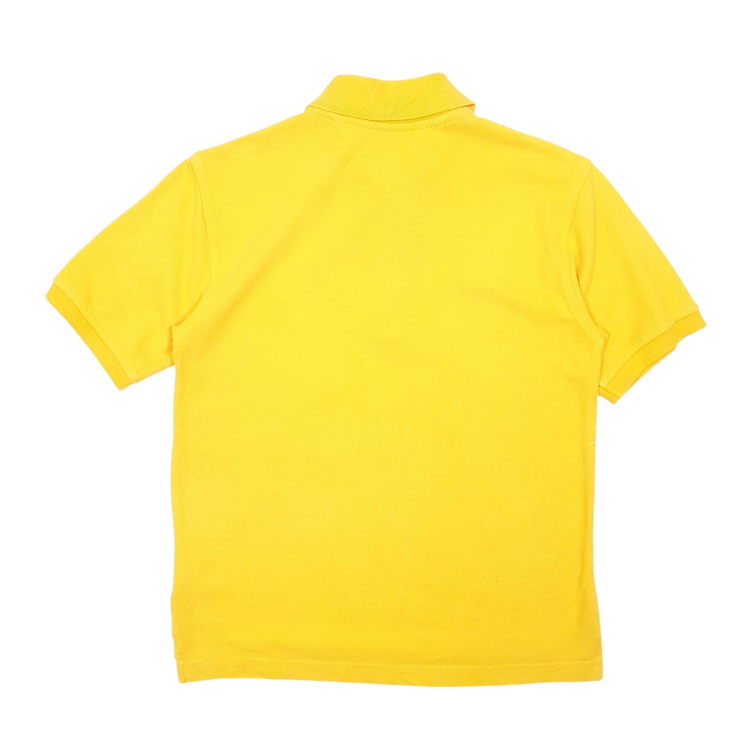 Womens Yellow Tommy Hilfiger  Short Sleeve Polo Shirt