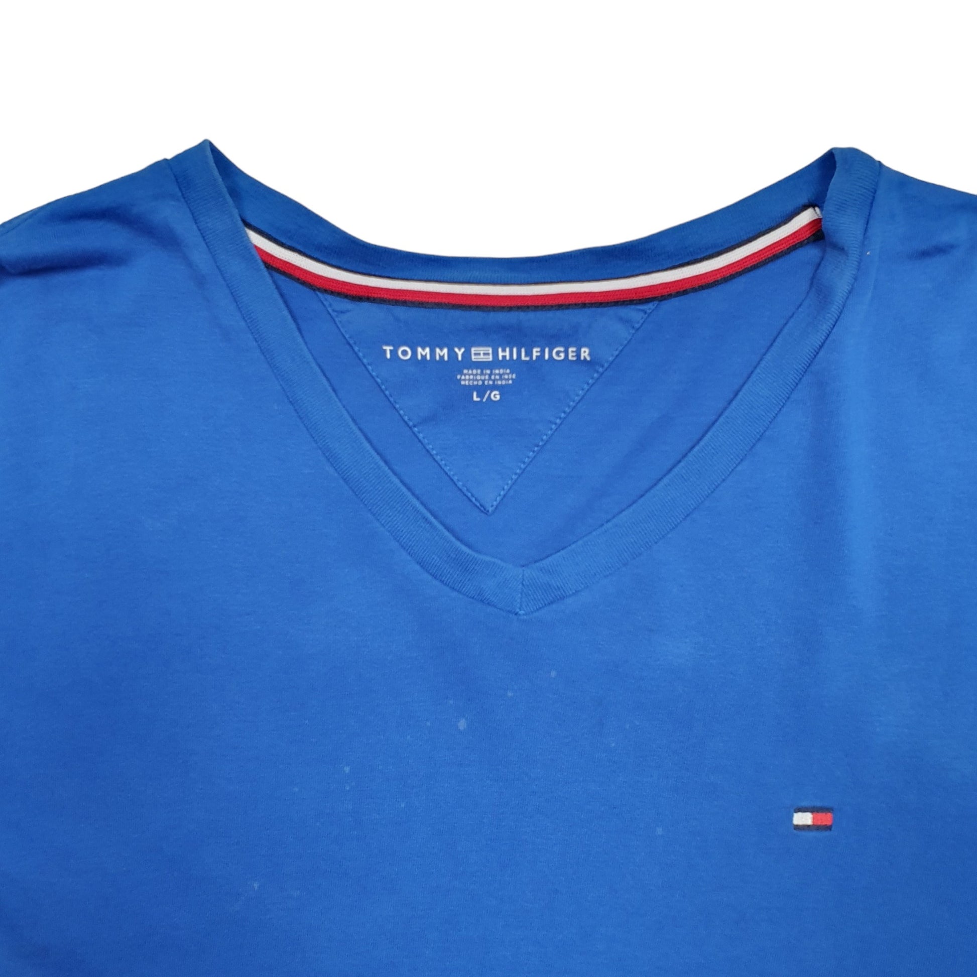 Mens Blue Tommy Hilfiger  Short Sleeve T Shirt