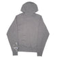 Mens Grey Champion Script Hoodie Jumper