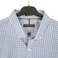 Mens Blue Tommy Hilfiger  Long Sleeve Shirt