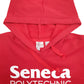 Mens Red Clique Seneca Polytechnic Hoodie Jumper