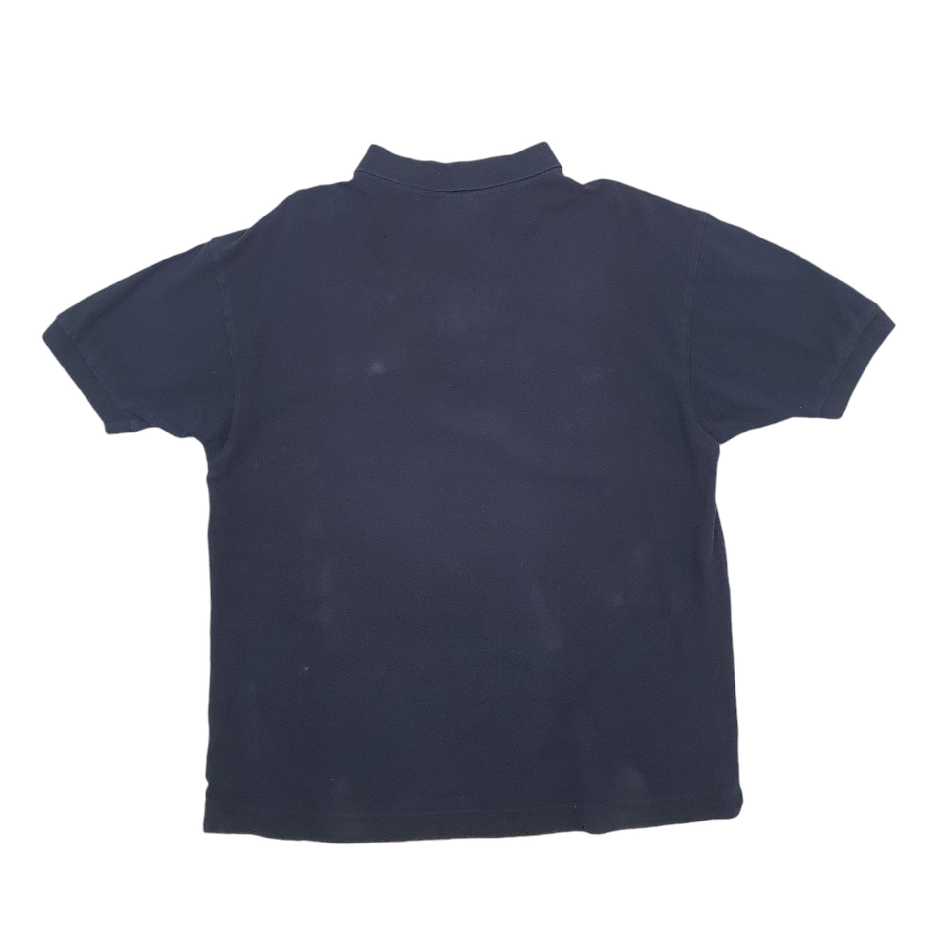 Mens Navy Lacoste  Short Sleeve Polo Shirt