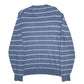 Mens Blue Tommy Hilfiger Knit Stripes Crewneck Jumper