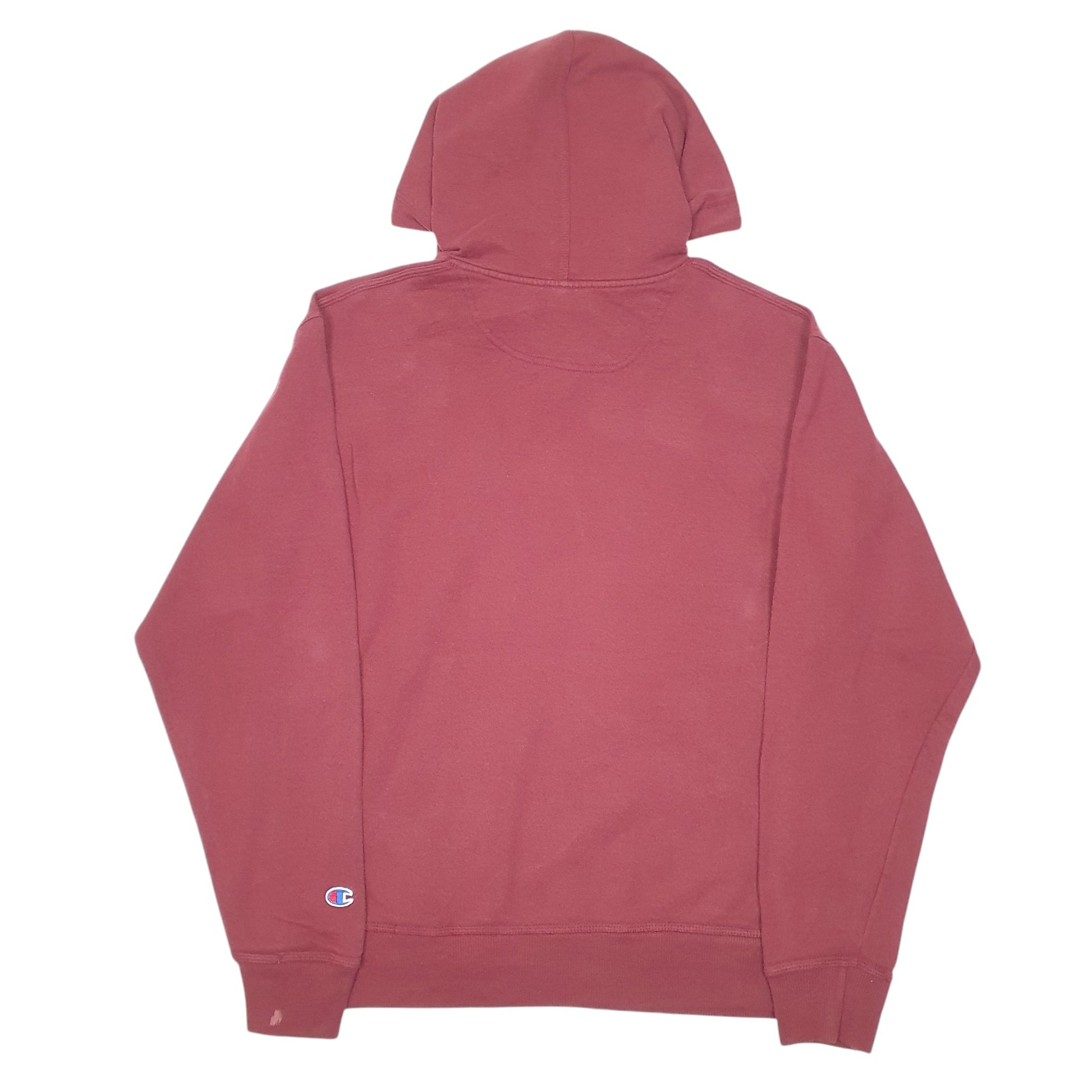 Mens Burgundy Champion  Hoodie Jumper