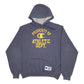 Mens Blue Champion Athletic Department Spellout Hoodie Jumper