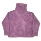 Womens Purple Champion  Turtle Neck Jumper