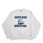 Mens Grey Lee Hartland Wrestling Crewneck Jumper