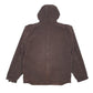 Mens Brown Carhartt Sierra Sherpa Lined Detriot Hooded  Coat