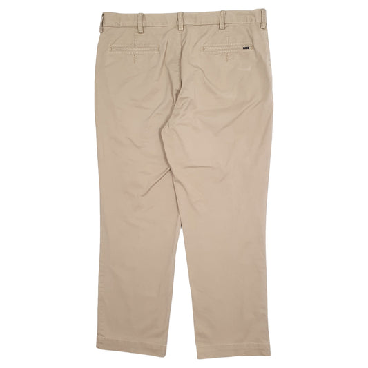 Mens Beige Polo Ralph Lauren Stretch Classic Fit Chino Trousers