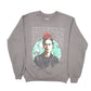 Mens Grey Frida Kahlo Virtuosa Crewneck Jumper