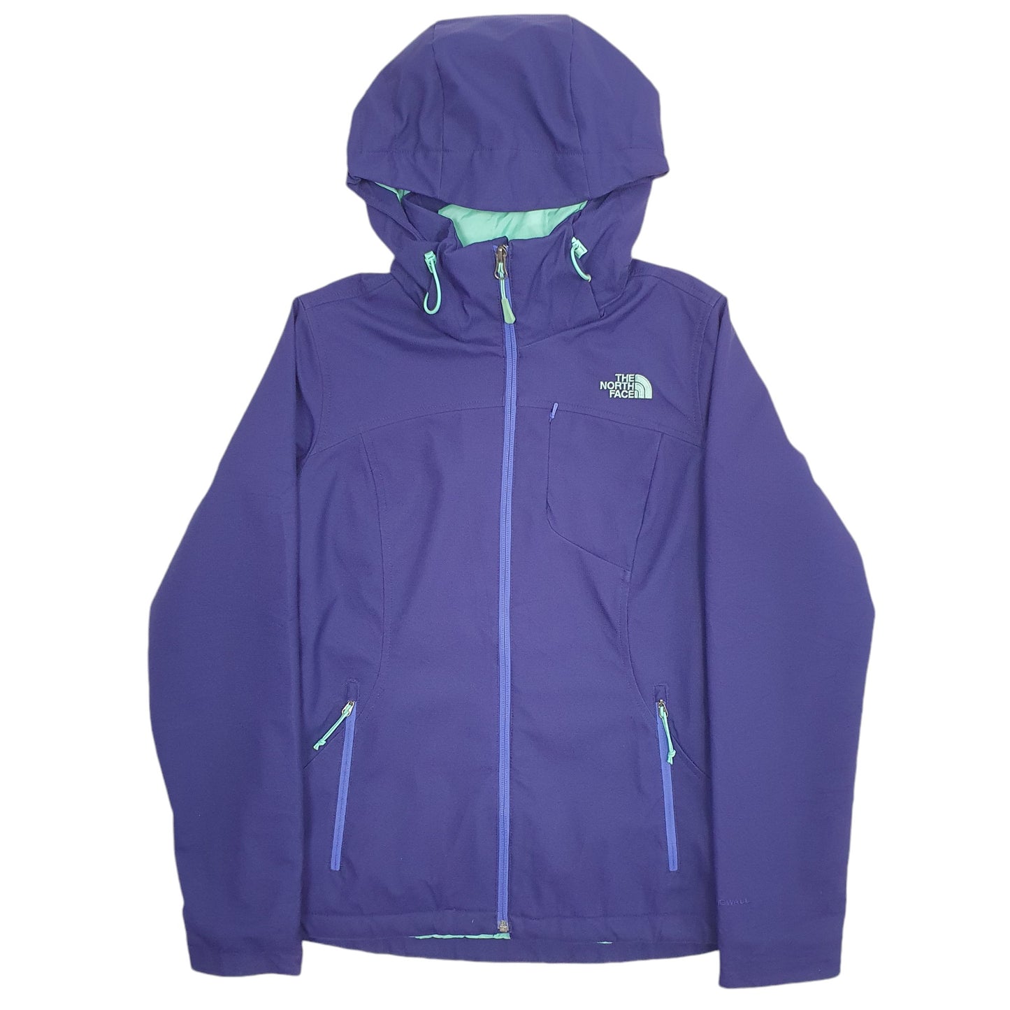 Womens Purple The North Face Windbreaker Raincoat Gorpcore  Coat