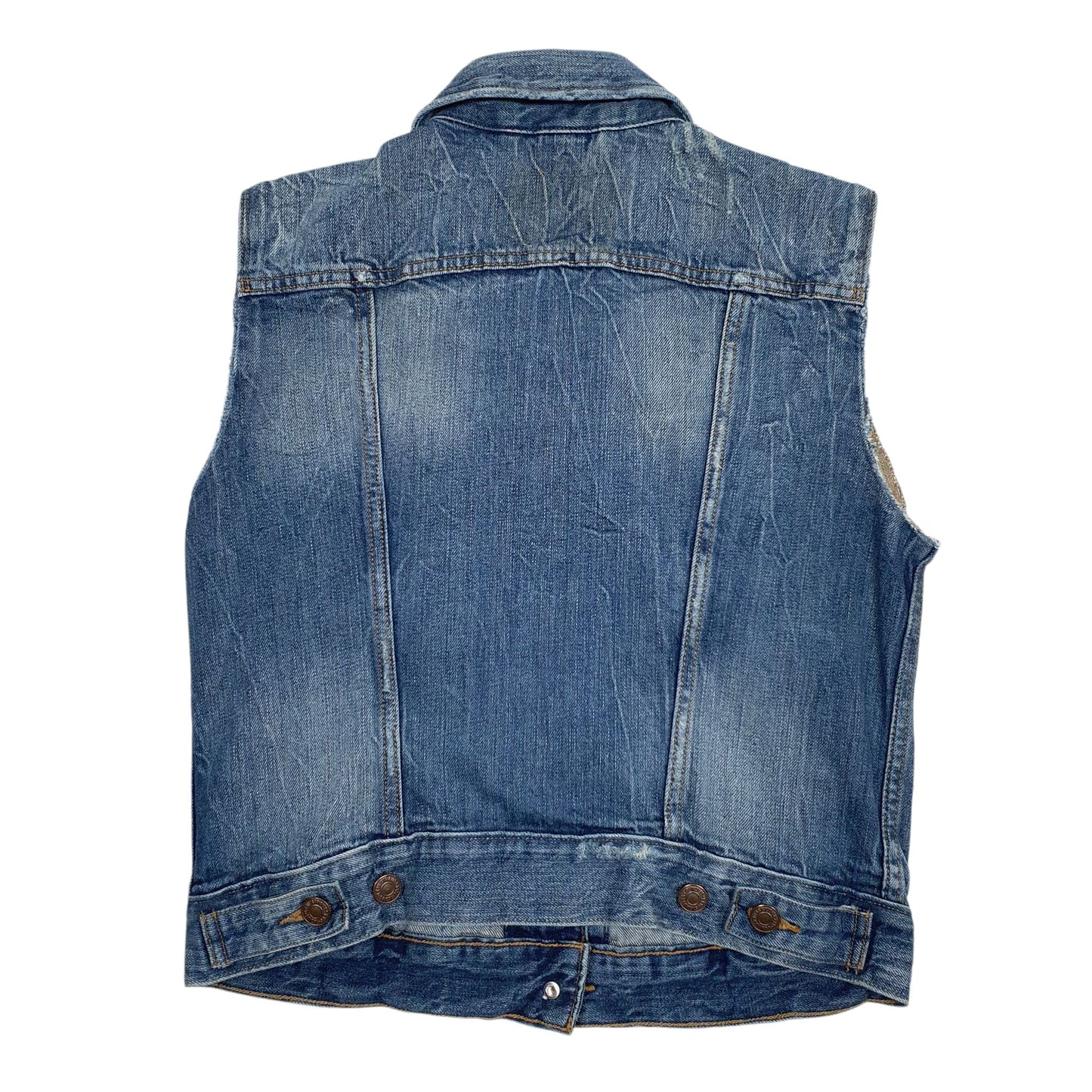 Womens Blue Levis Vintage Quarter Zip Coat