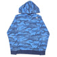 Mens Blue Reebok Cammo Camouflage Hoodie Jumper