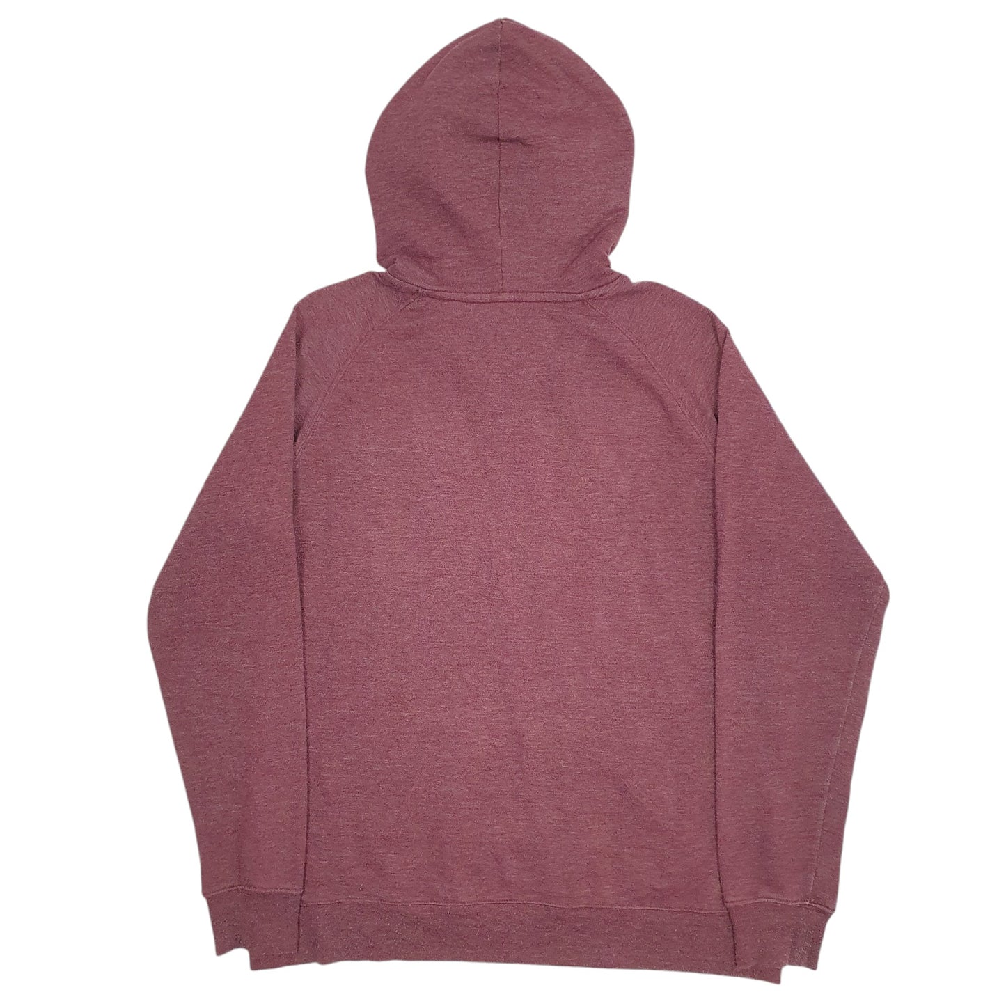 Mens Burgundy The North Face Spellout Hoodie Jumper